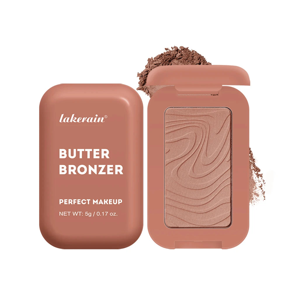 Bronzer & Highlighter Poudre – Contouring Effet Soleil Mat & Lumineux