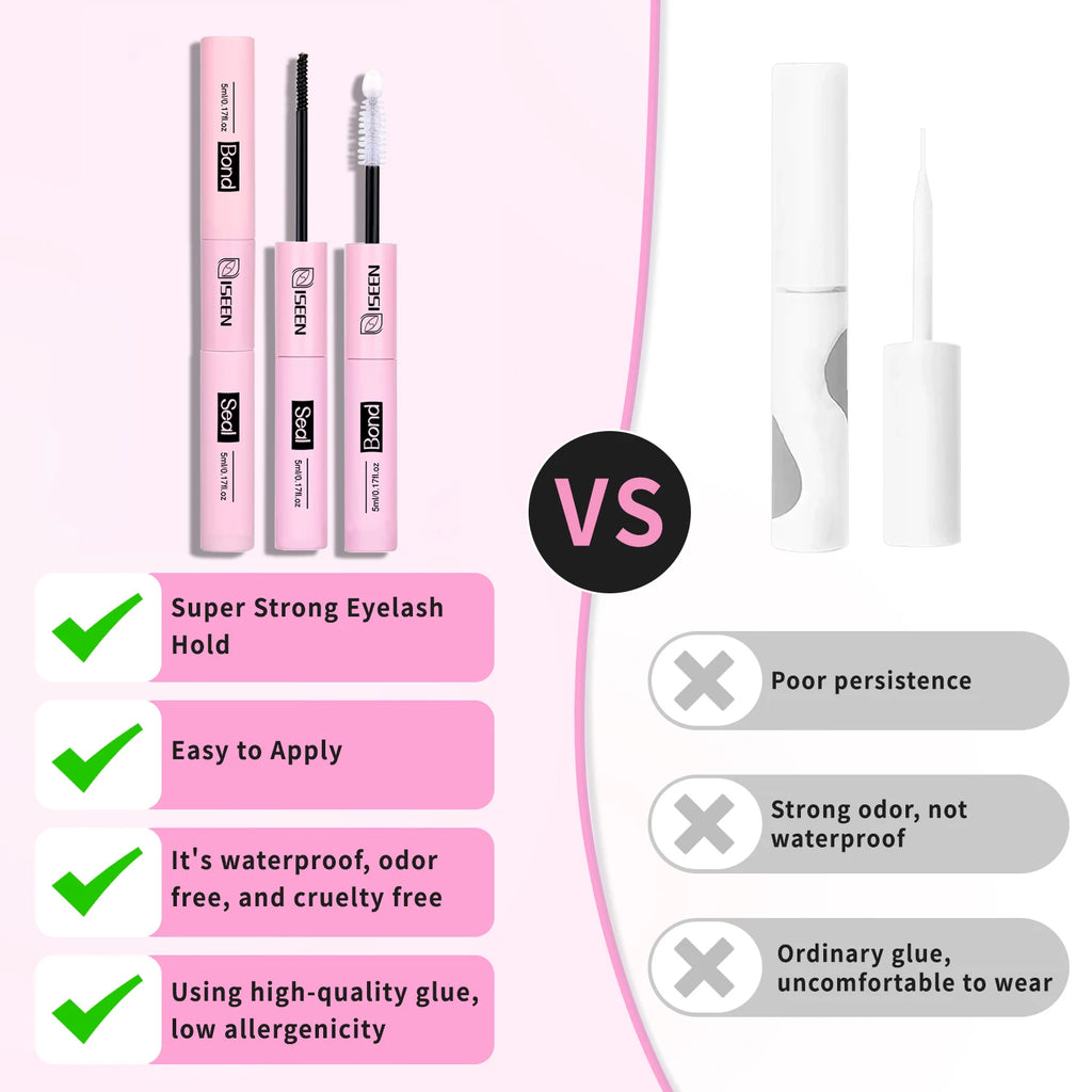 Kit Colle d'Extensions de Cils – Colle + Dissolvant