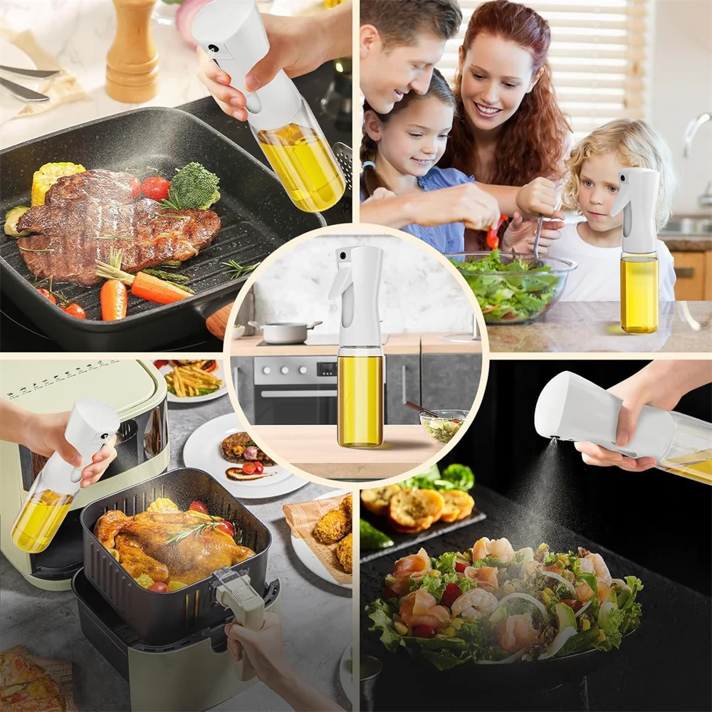 Spray d’Huile de Cuisson Réutilisable – Pulvérisateur Alimentaire 200 / 300 / 500 ml