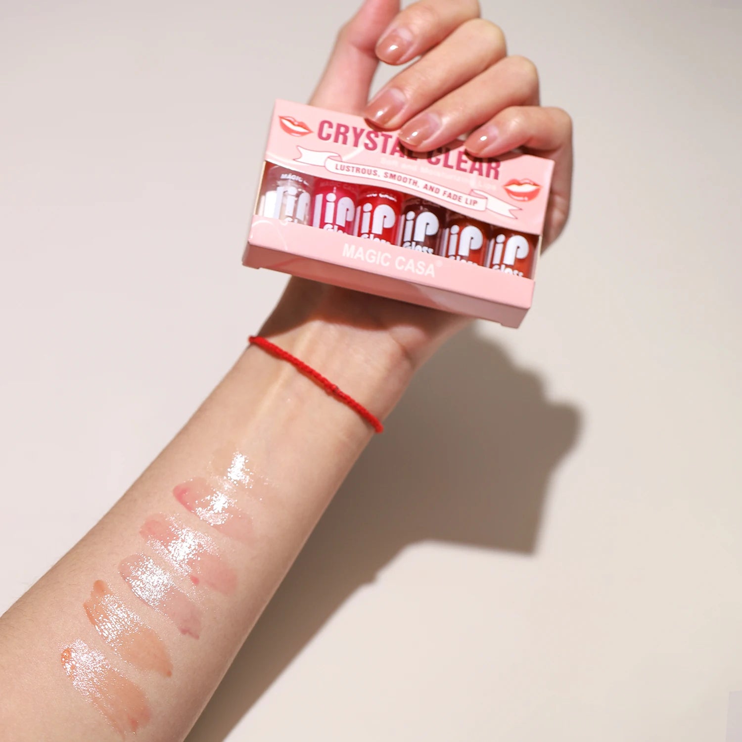 Ensemble de 6 Huiles à Lèvres Gelée Hydratantes