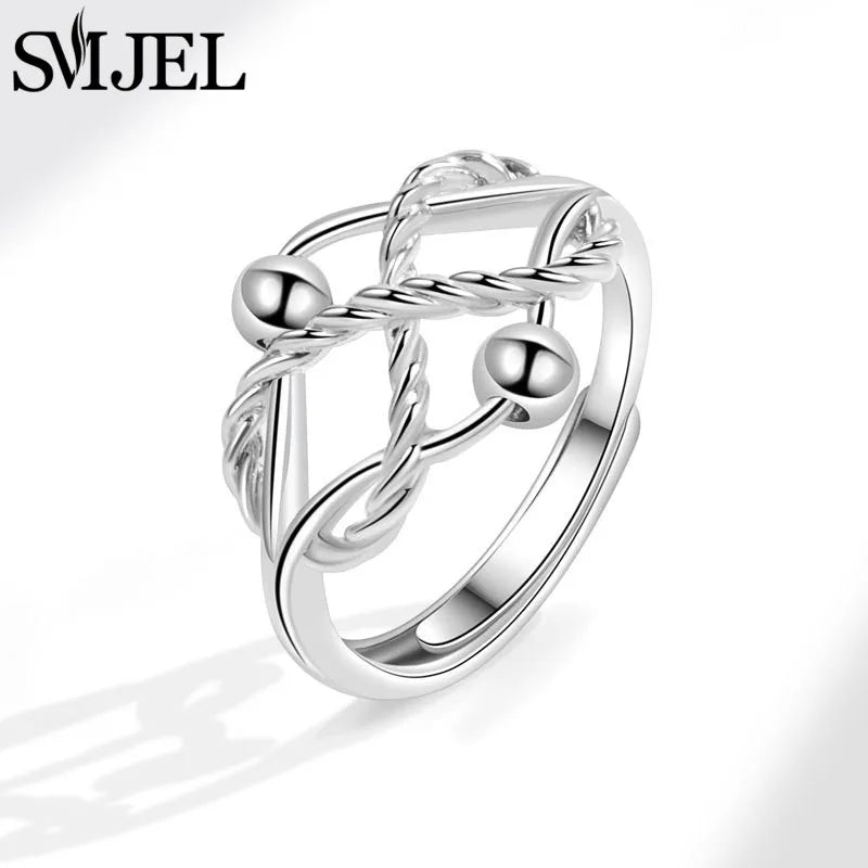 Bague Rotative Anti-Stress de Luxe –  Cristal, Tendance, Luxueux