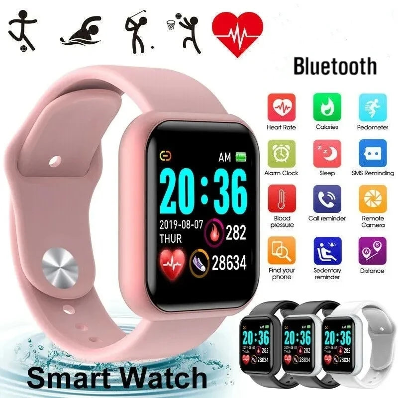 Montre Connectée Bluetooth Sport, Multi-usage – Homme & Femme