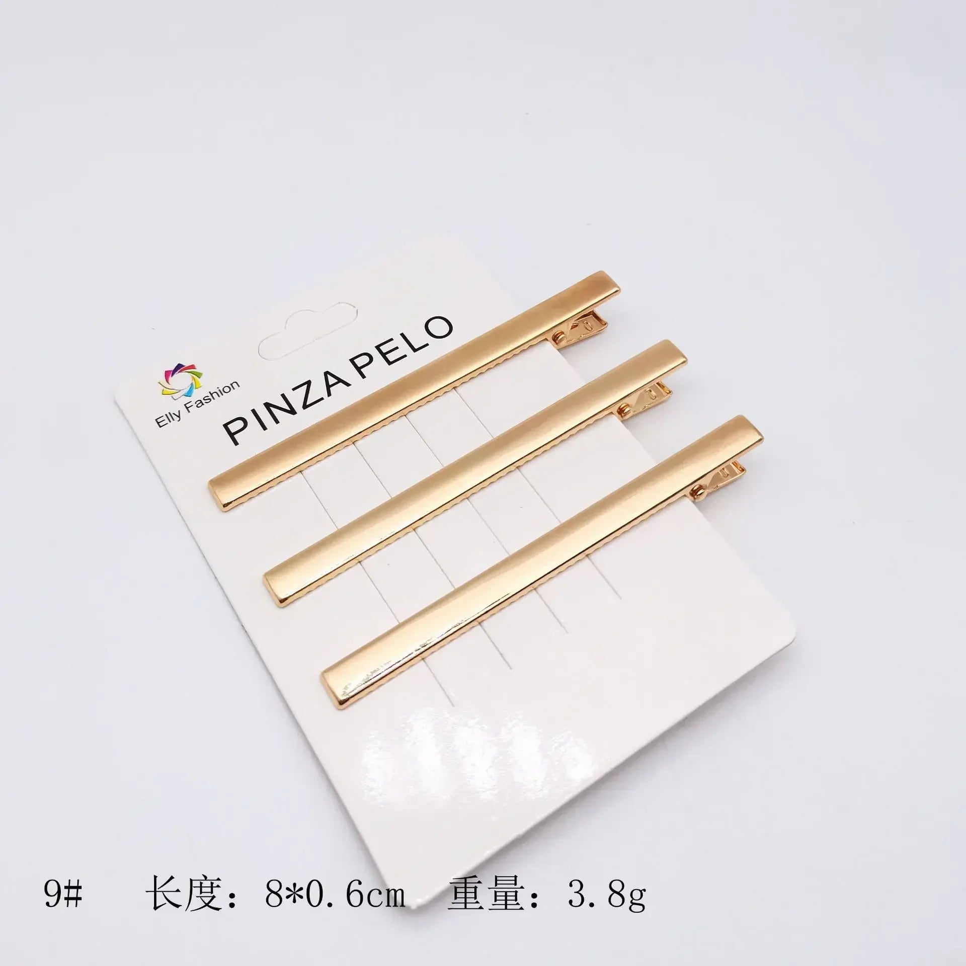 3pcs/set Korean Simple Metal Hairpins for Women Hollow Out Bangs Side Clip Gold Color Hairgrip Broken Hair Styling Accessories