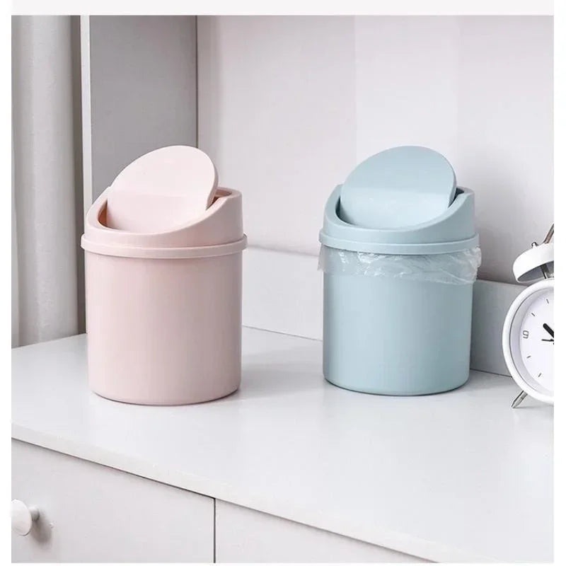 Mini Poubelle de Bureau avec Couvercle – Compacte et Pratique
