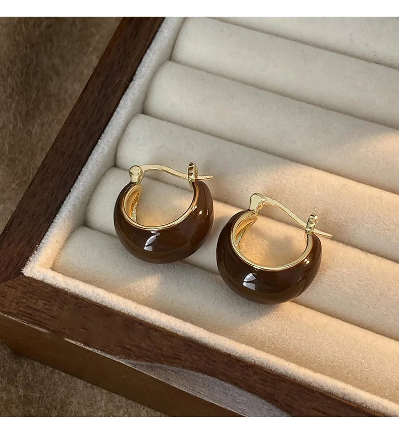 Boucles d’Oreilles Vintage en Forme de U – Élégance Totale - Edition 2026