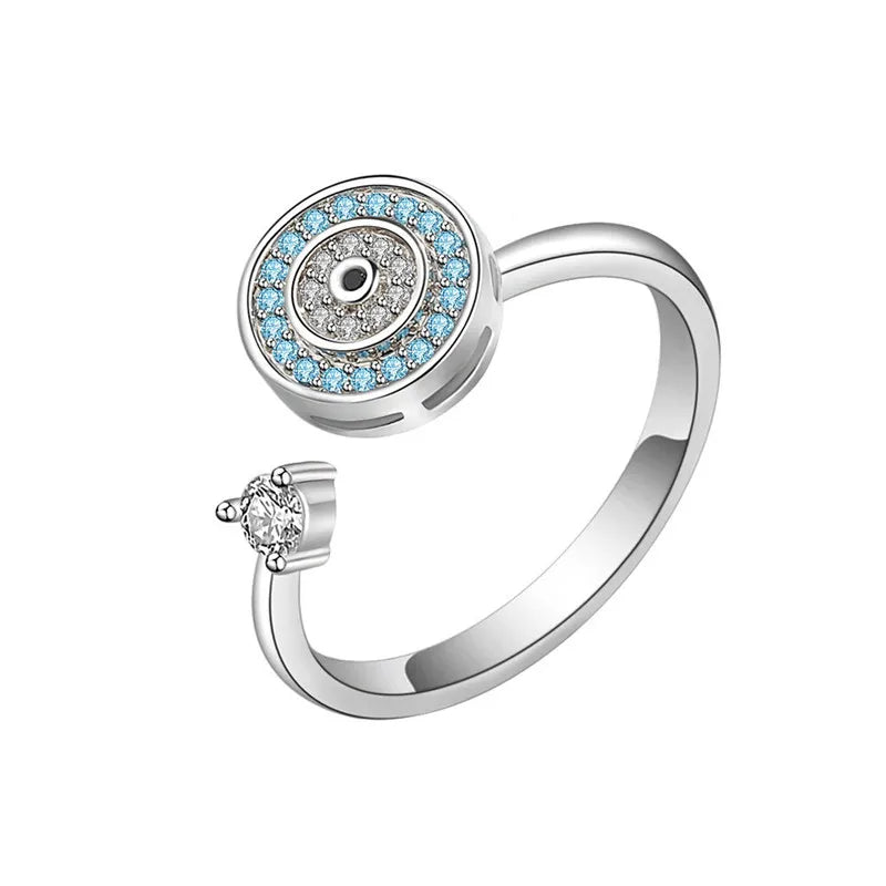 Bague Rotative Anti-Stress pour Femme, Multichoix, Bijoux Élégant