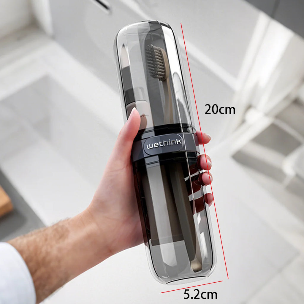 Boîte de Rangement Portable pour Brosse à Dents & Dentifrice