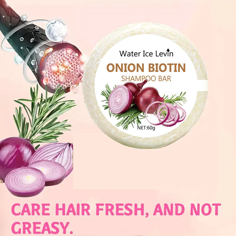 Savon Shampoing à l’Oignon et à la Biotine - 60g