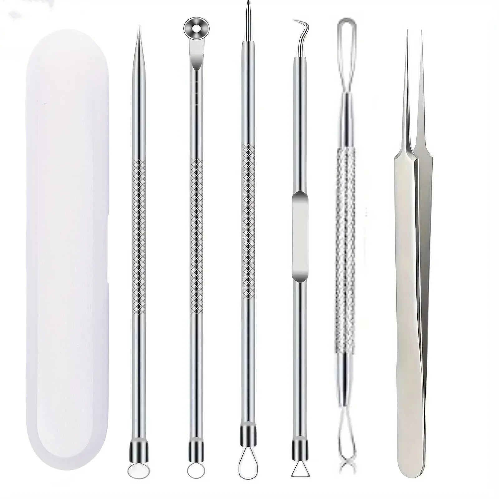 Ensemble D’Outils Ultra-Précis Pour L’Élimination De L’Acné Et Des Points Noirs - Nettoyage Complet