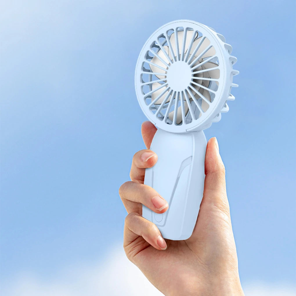 Mini Ventilateur de Poche Portable Partout, Chargement par USB – Léger, Silencieux