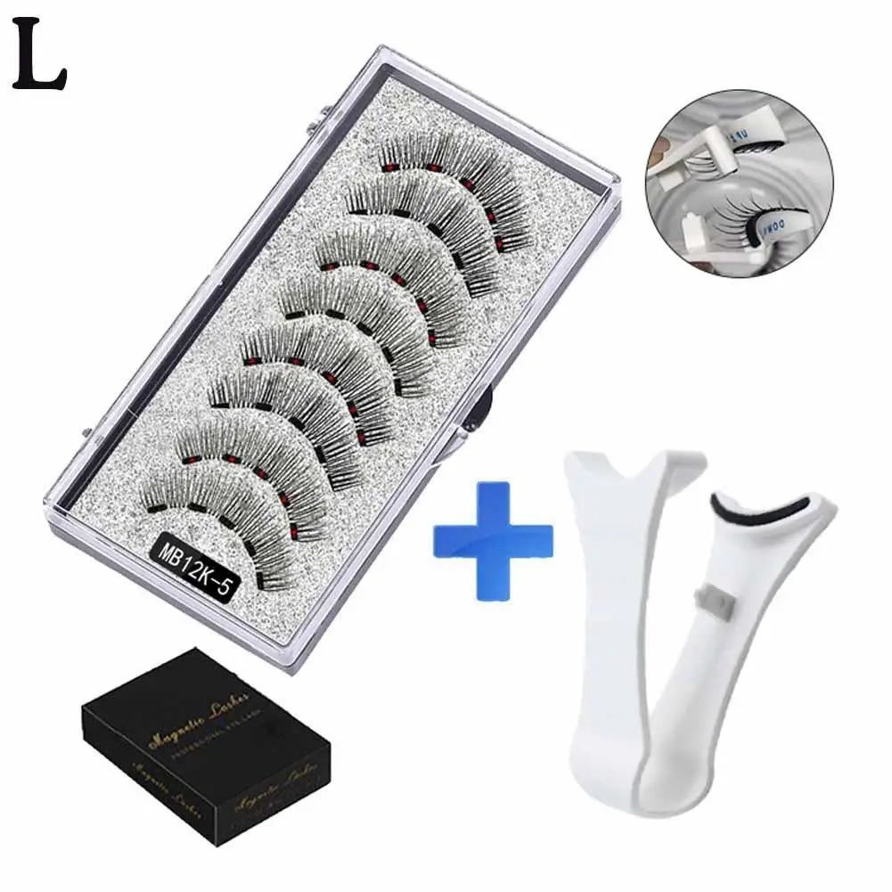 Kit de Cils Magnétiques Naturels 3D Réutilisables