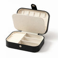 Boîte à Bijoux Portable Multi-Compartiments avec Doublure en Velours – Organisateur de Voyage