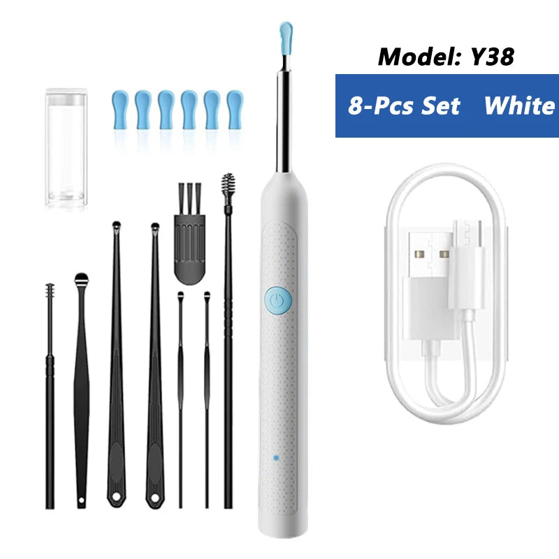 Nettoyeur Visuel de Cire d’Oreille avec Caméra – Kit de Soins Intelligent