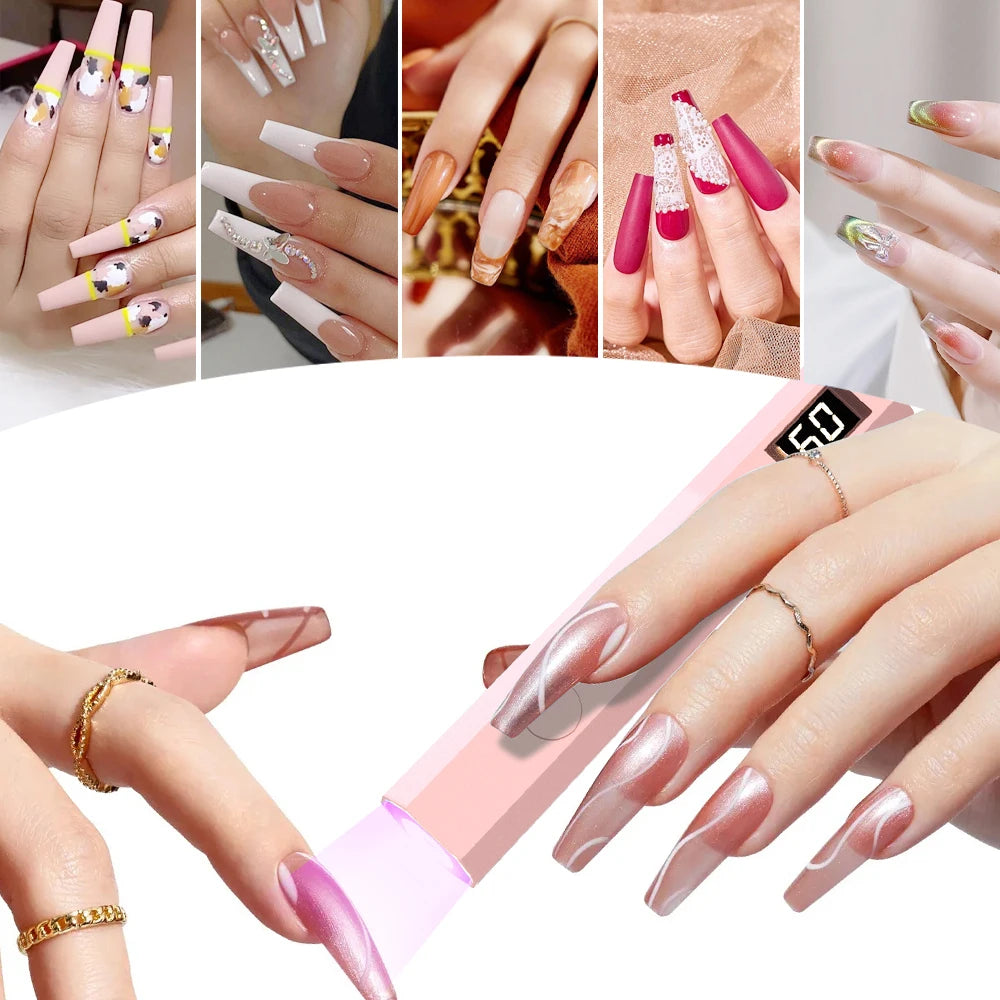 Lampe Sèche-Ongles UV/LED Portable Rechargeable par USB
