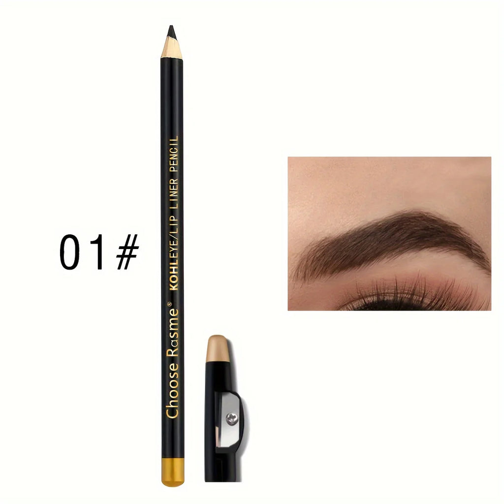 Set de 3 Crayons Eyeliner, Sourcils et Lèvres 3-en-1