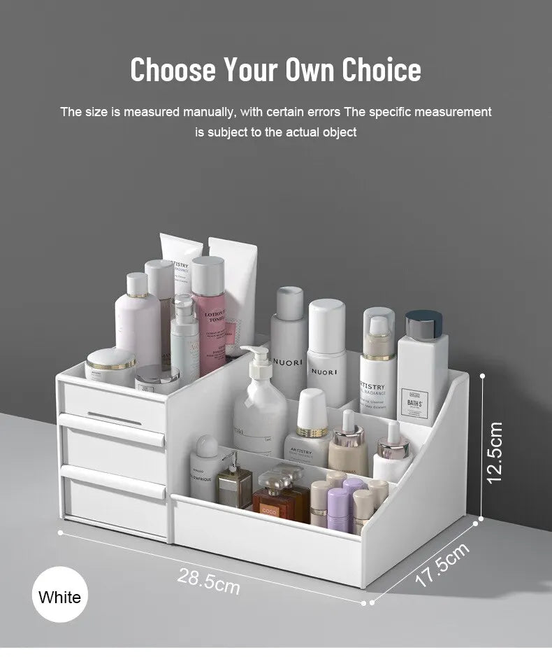 Tiroir de rangement maquillage – Boîte organisatrice de bureau moderne