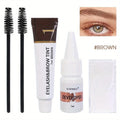 Kit Teinture Sourcils Semi-Permanent 2-en-1