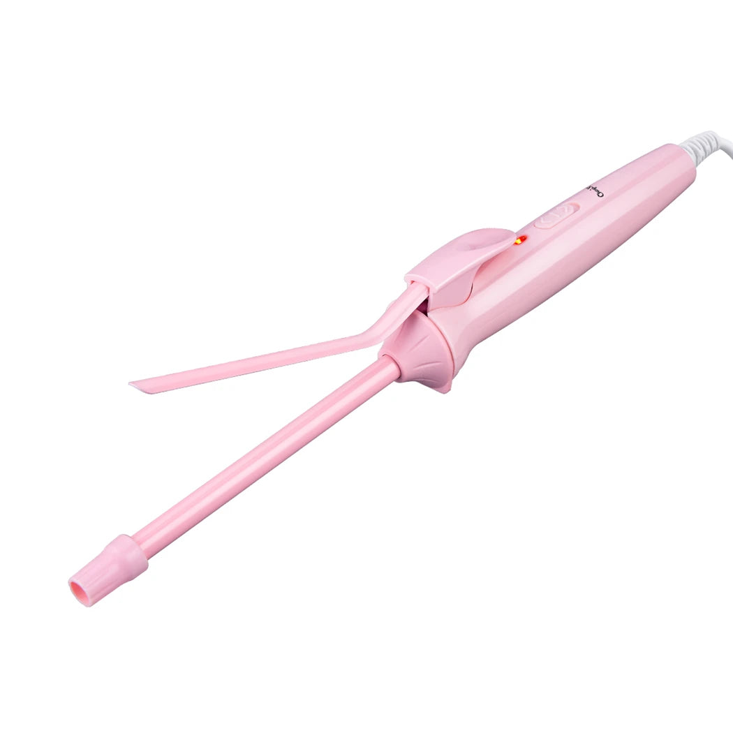 Mini Fer à Friser Professionnel 9 mm, Spécialement Conçu pour Réaliser des Boucles Serrées