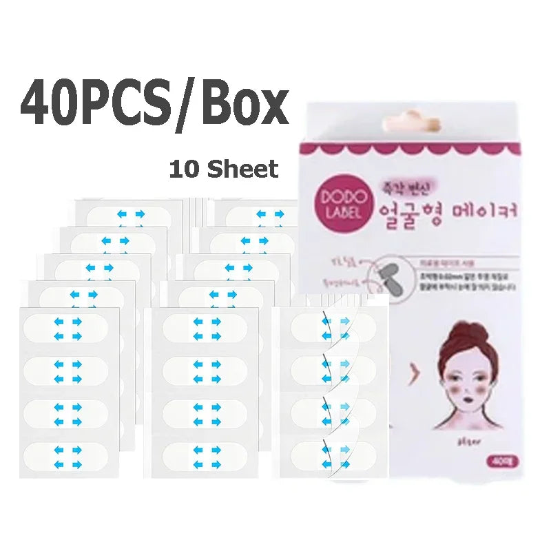 Patch Invisible Lift Visage  – Autocollant Raffermissant et Amincissant