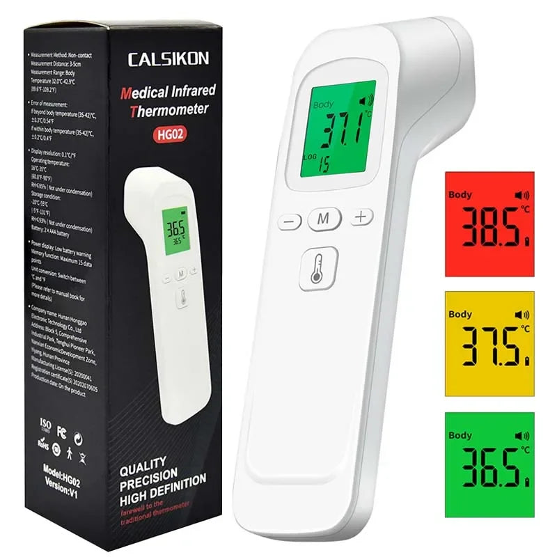 Thermomètre Infrarouge Numérique Médical & Mesure Rapide de Température