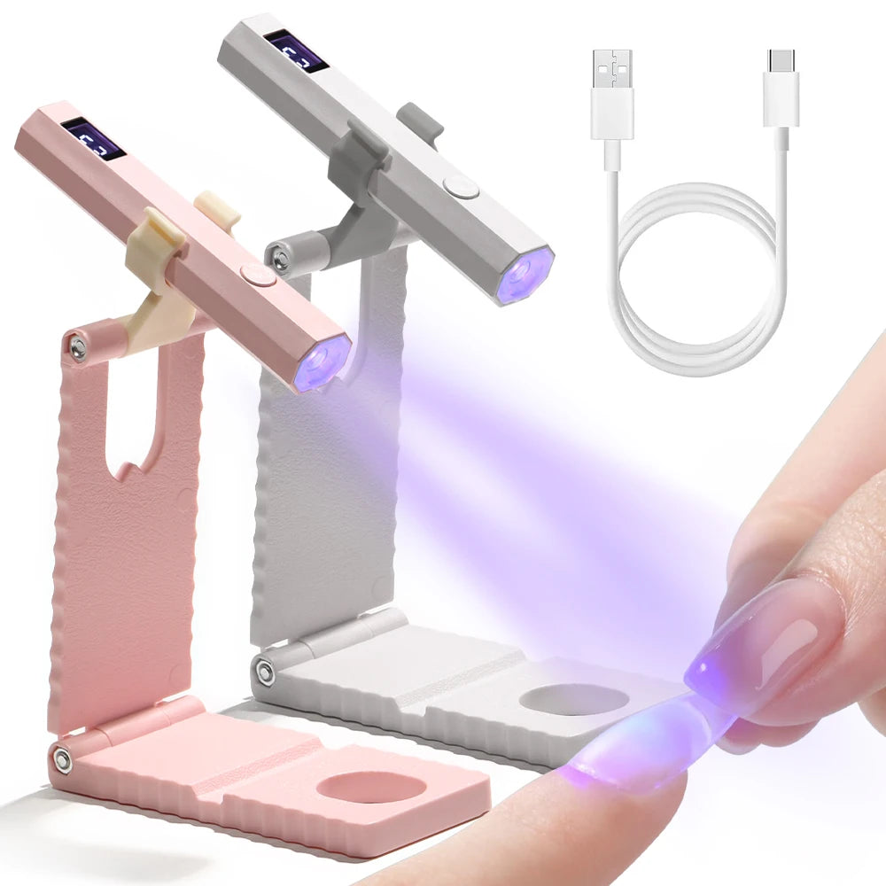 Lampe Sèche-Ongles UV/LED Portable Rechargeable par USB