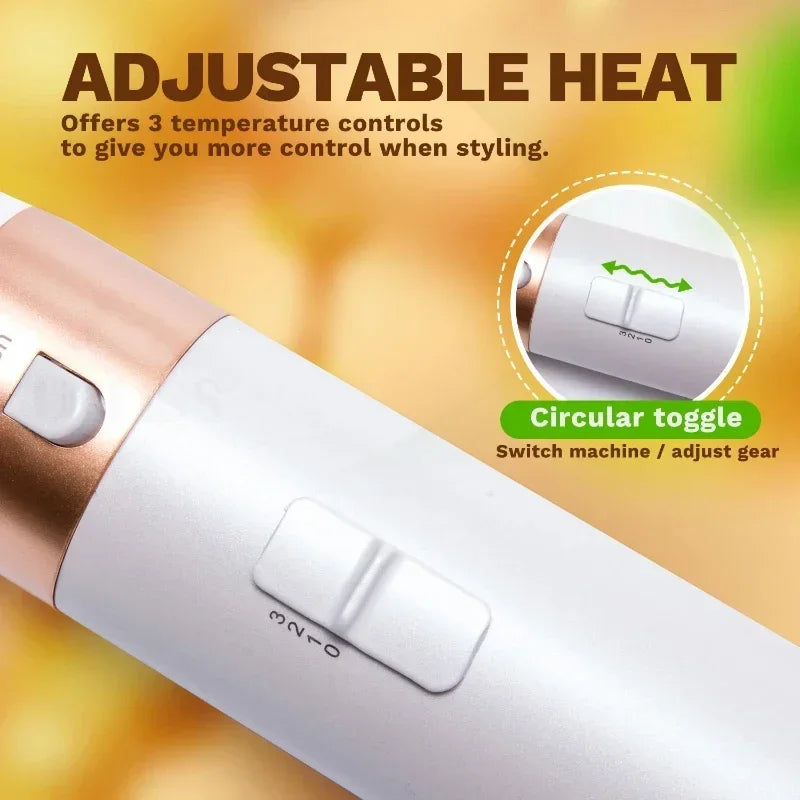 Brosse Coiffante & Sèche-Cheveux 5 en 1 – Outil de Coiffure Multifonction Professionnel