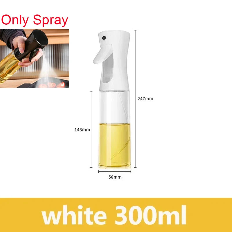 Bouteille de Pulvérisation d'Huile 2 en 1 – Distributeur et Injecteur 500 ml