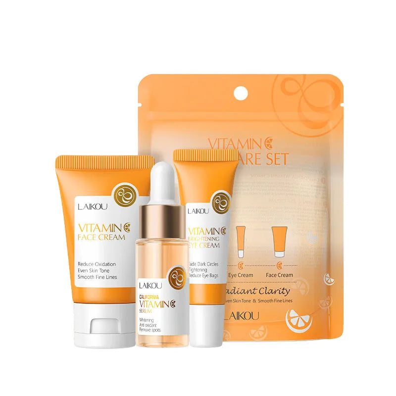 Coffret Soin Visage 3 Pièces – 3 Formules Différentes pour une Routine Complète
