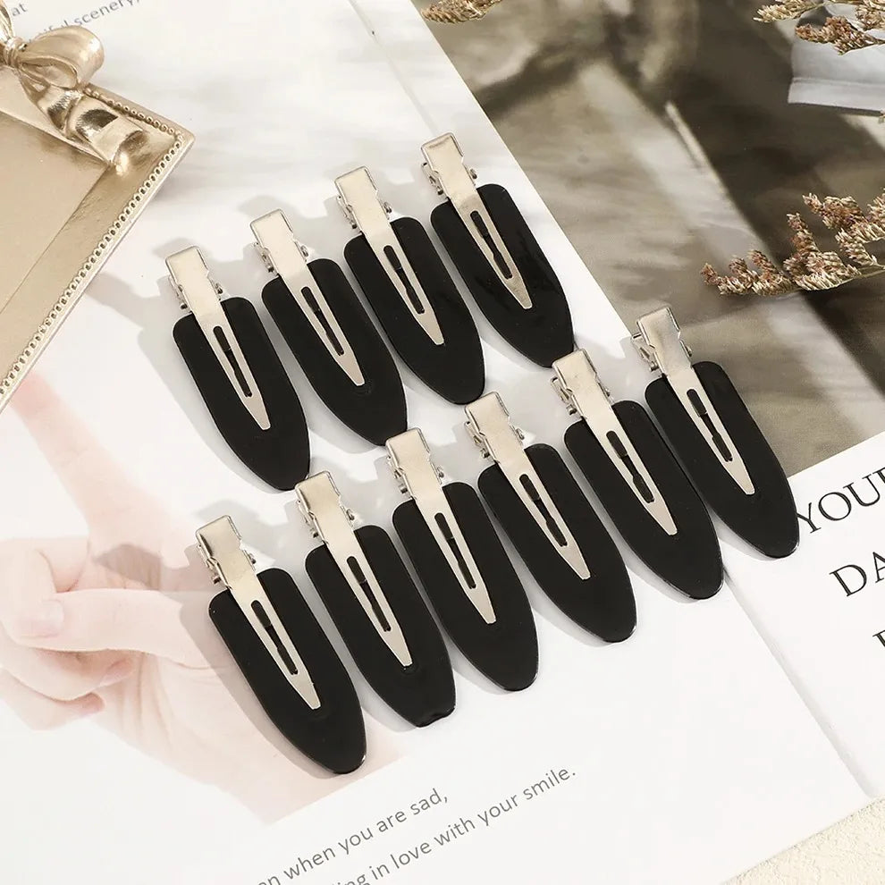 Ensemble de 10 Épingles à Cheveux – Pinces Sans Marque pour Maquillage & Coiffure