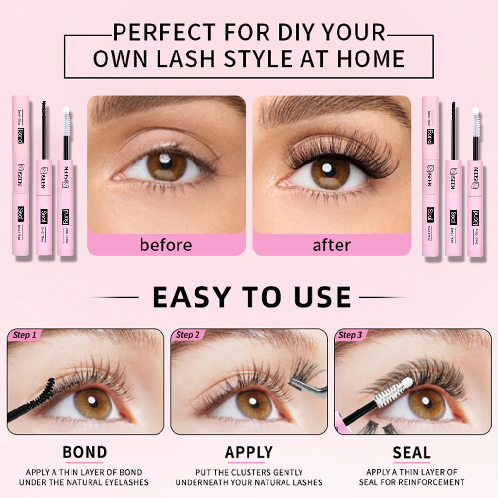 Kit Colle d'Extensions de Cils – Colle + Dissolvant