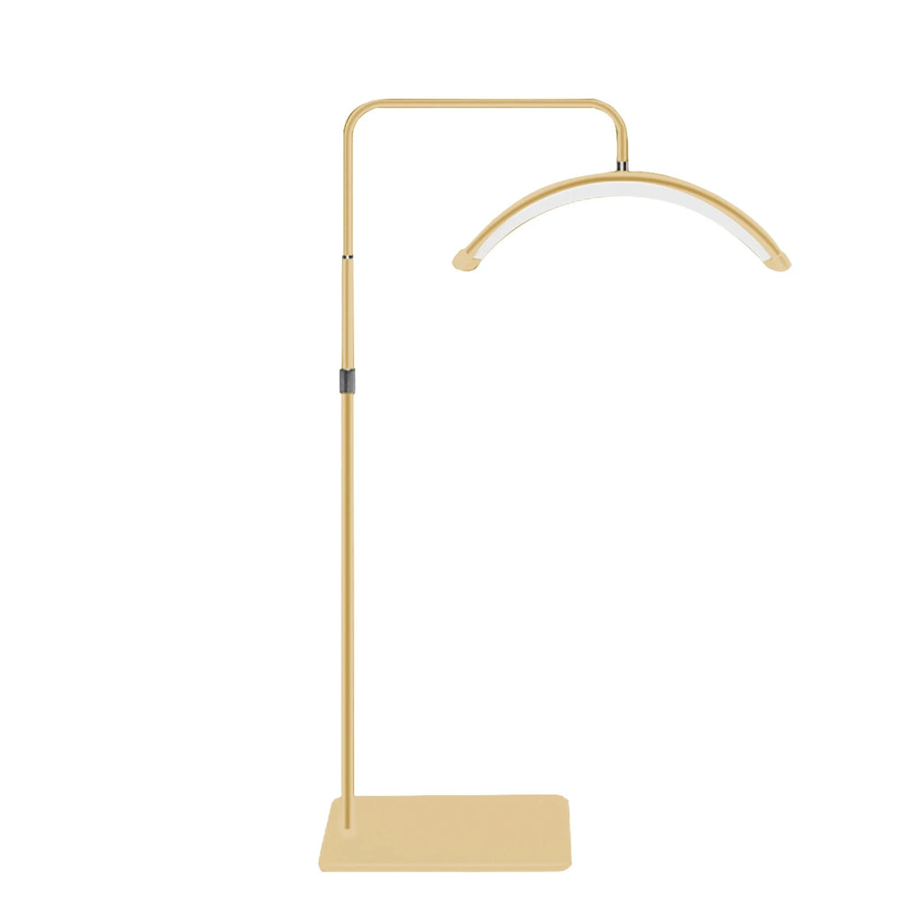 Lumière LED sur pied 20 W en forme de demi-lune, éclairage d'appoint réglable