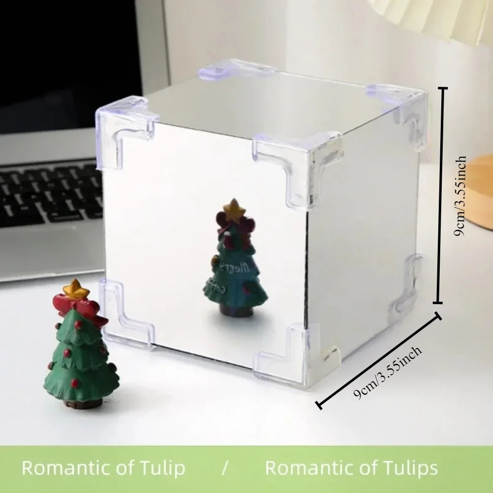 Lampe de Nuit DIY Cube – Fleur de Tulipe à Monter Soi-Même