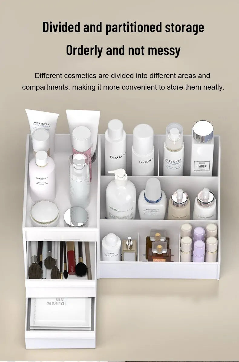 Tiroir de rangement maquillage – Boîte organisatrice de bureau moderne