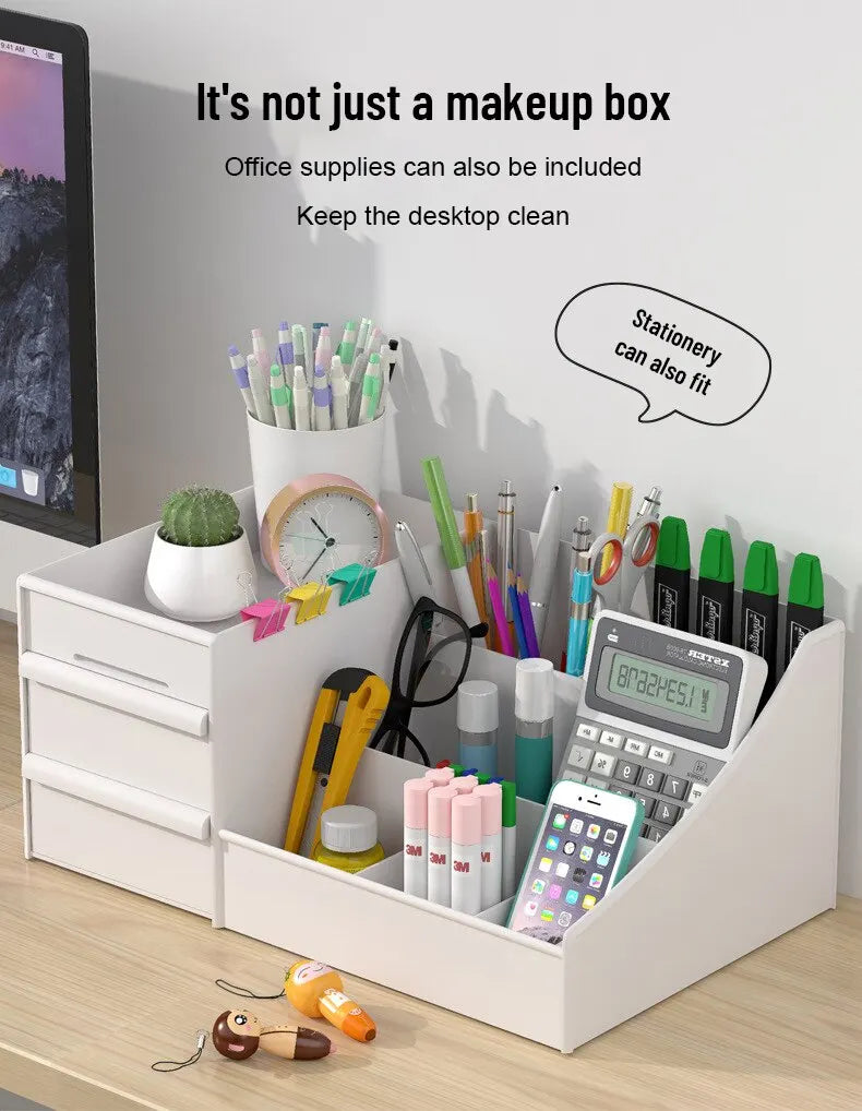 Tiroir de rangement maquillage – Boîte organisatrice de bureau moderne