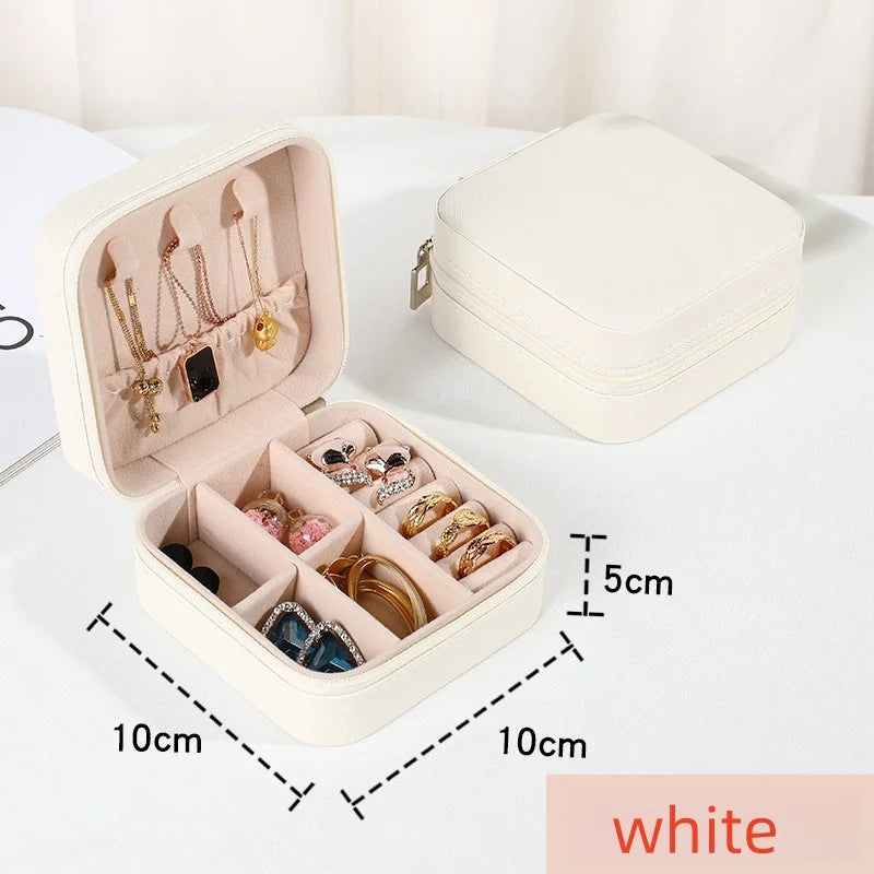 Mini Boîte de Rangement de Bijoux Portable – Voyage & Quotidien