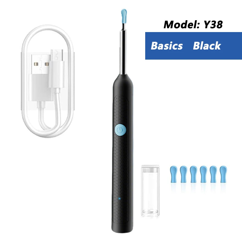Nettoyeur Visuel de Cire d’Oreille avec Caméra – Kit de Soins Intelligent