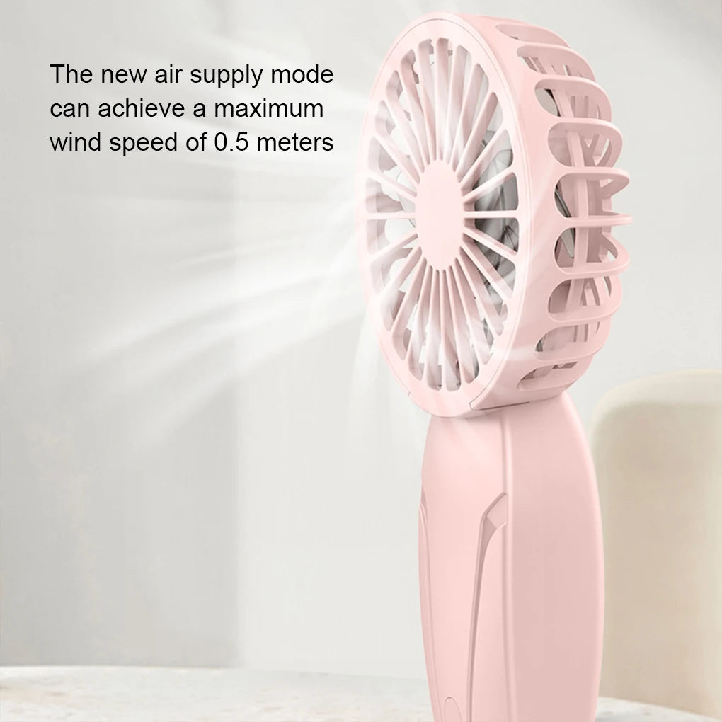 Mini Ventilateur de Poche Portable Partout, Chargement par USB – Léger, Silencieux