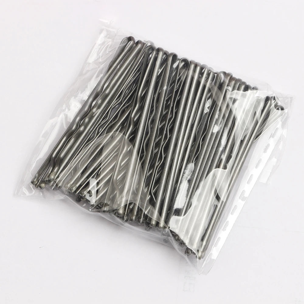 Épingles à Cheveux Solides pour Femmes – Lot de 50 pièces (5 cm)