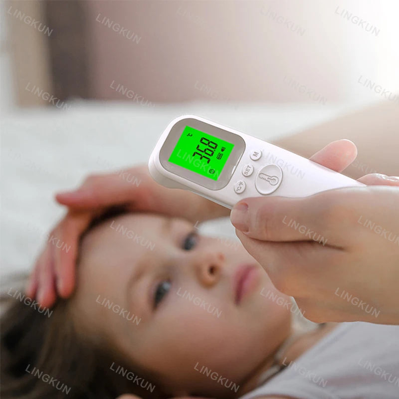 Thermomètre Infrarouge Numérique Médical & Mesure Rapide de Température