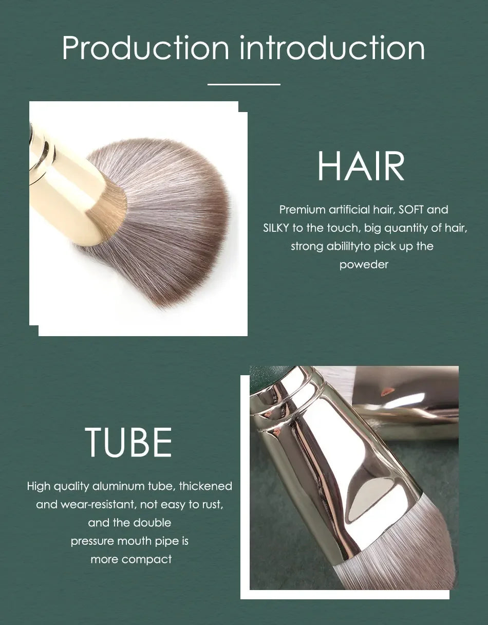 Kit de 14 Pinceaux De Maquillage pour Débutant et Professionnel