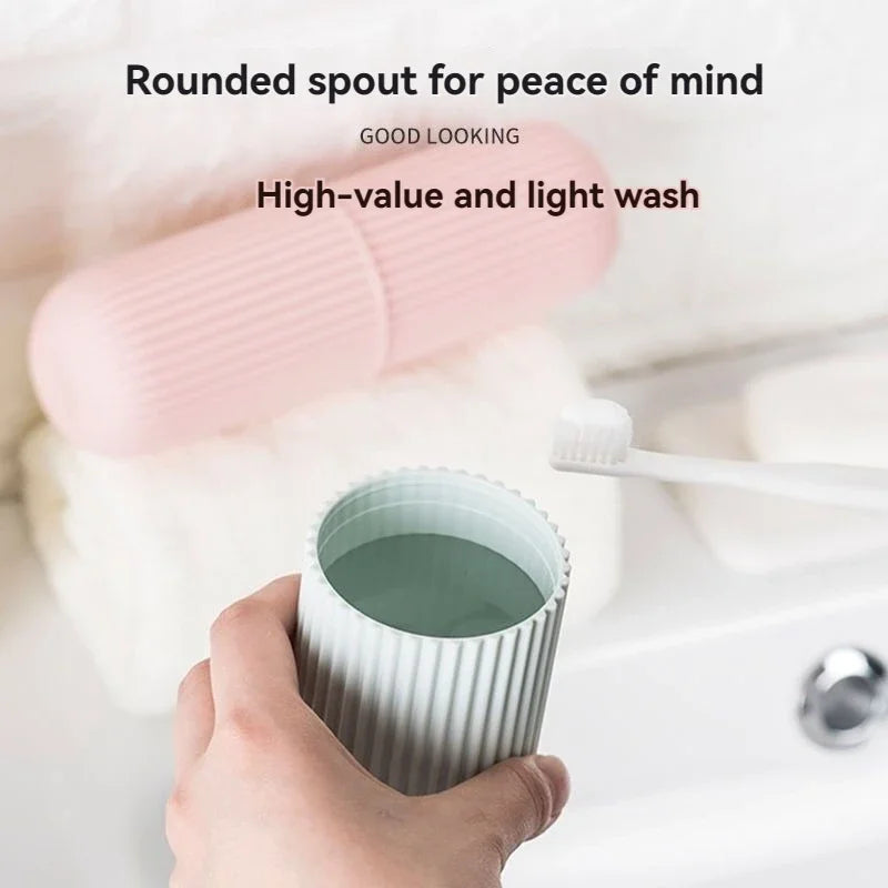 Boîte de Rangement Portable pour Brosse à Dents & Dentifrice