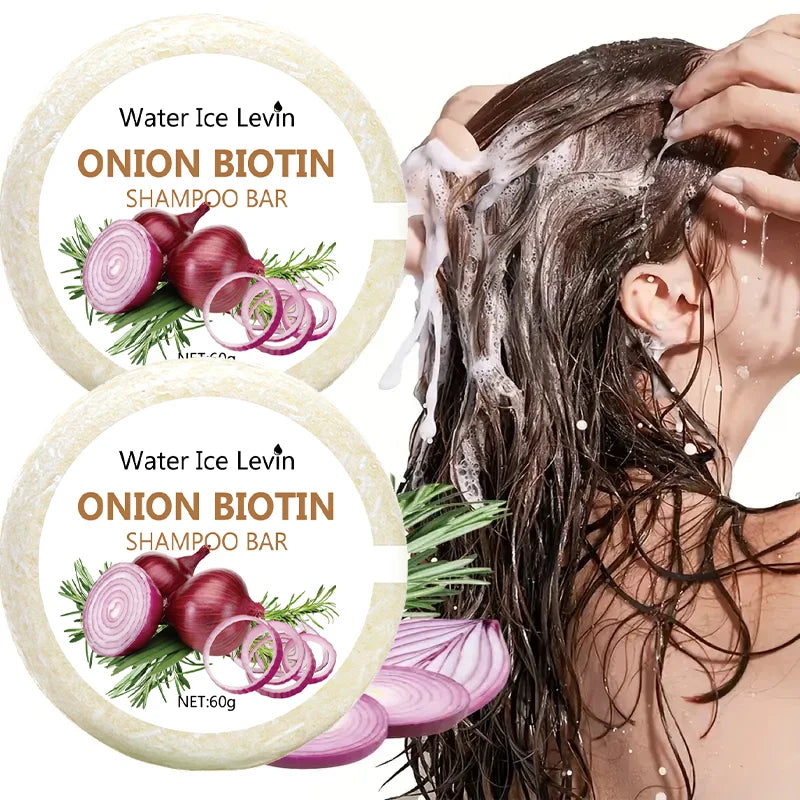 Savon Shampoing à l’Oignon et à la Biotine - 60g