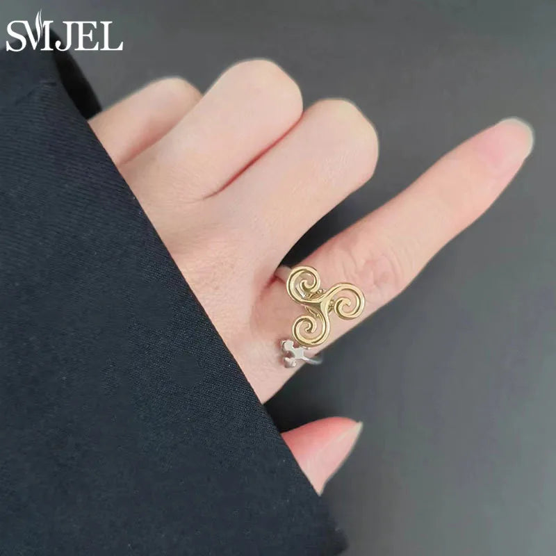 Bague Rotative Anti-Stress de Luxe –  Cristal, Tendance, Luxueux