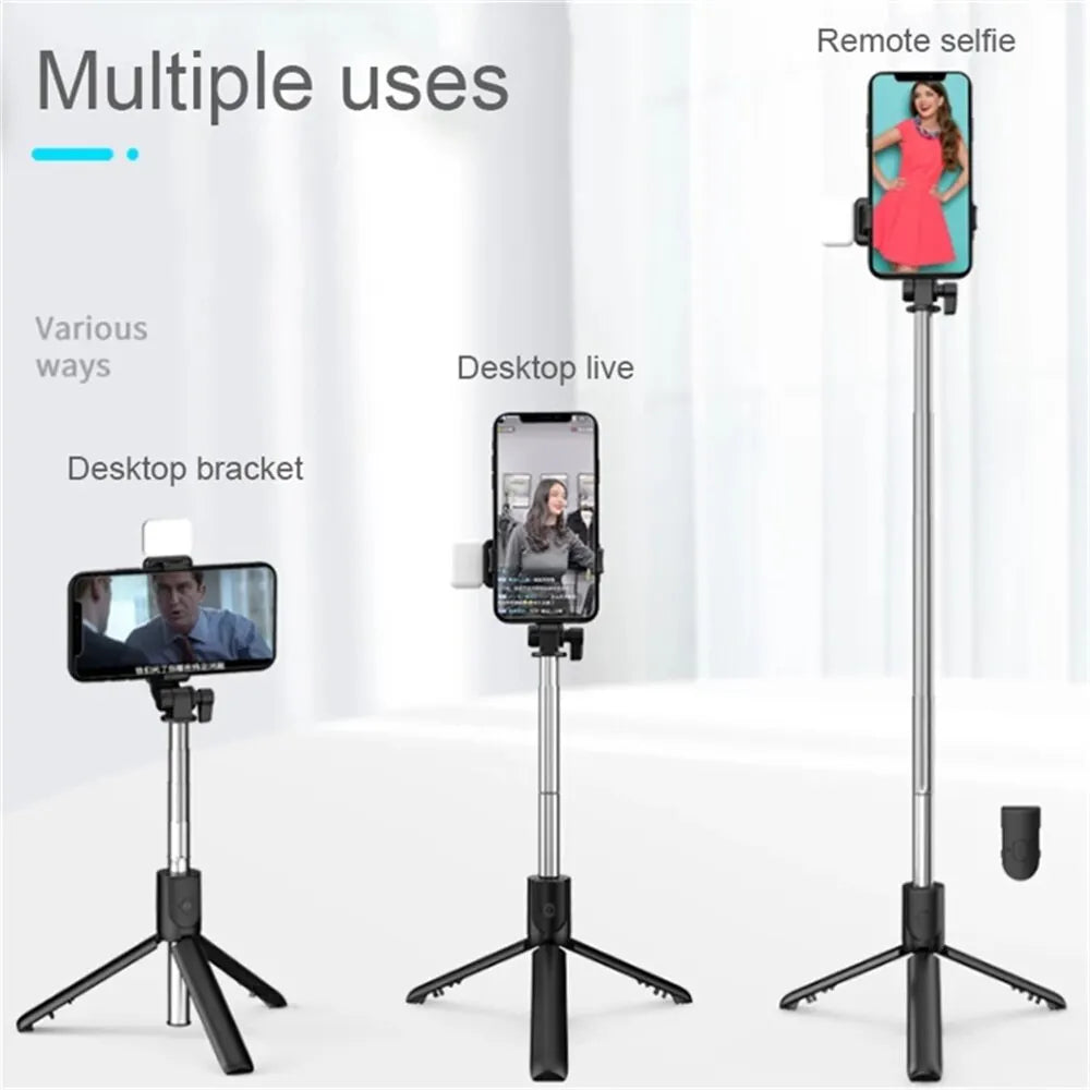 Nouveau Bâton Selfie Bluetooth Dépliable