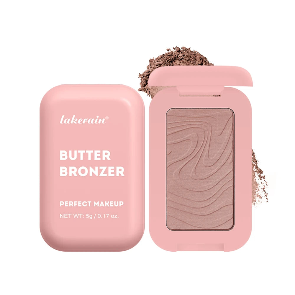 Bronzer & Highlighter Poudre – Contouring Effet Soleil Mat & Lumineux