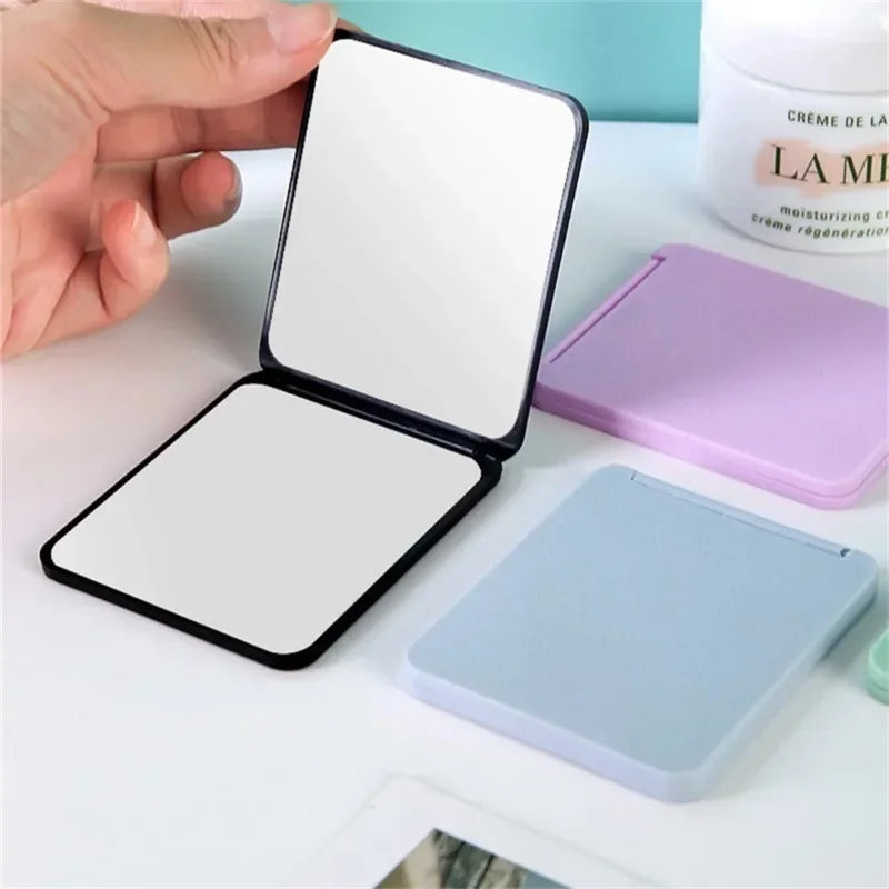 Miroir de Maquillage Pliable – Double Face, Portable Partout