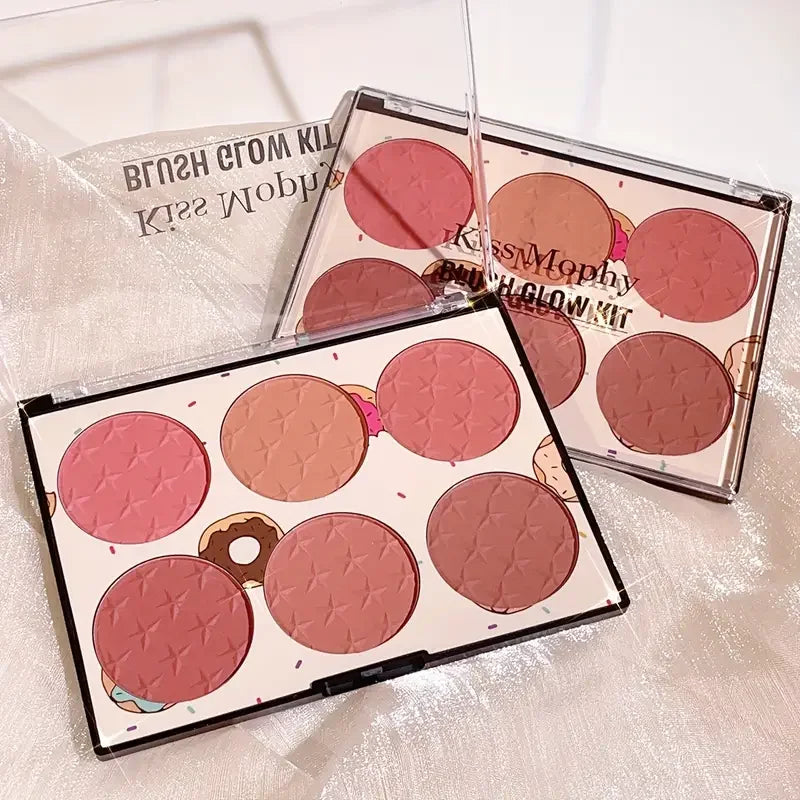 Palette de Blush – Effet Mat Naturel & Longue Tenue
