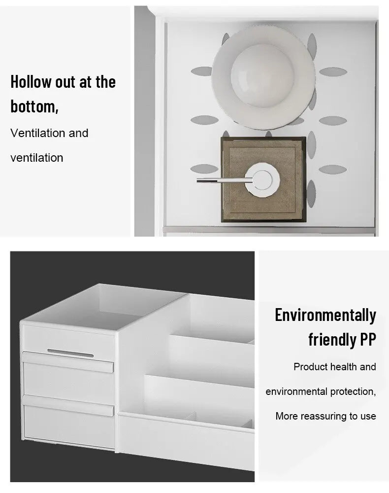 Tiroir de rangement maquillage – Boîte organisatrice de bureau moderne