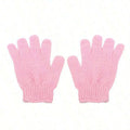 Gants de Douche Exfoliants Réversibles – Gommage Corporel et Nettoyage du Dos, Accessoire de Bain Pratique