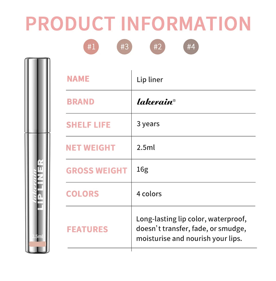 Rouge à Lèvres Tattoo Velours Longue Durée – Résistant à l’Eau, Plusieurs Teintes Disponibles